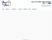 Tablet Screenshot of 4x4construction.com